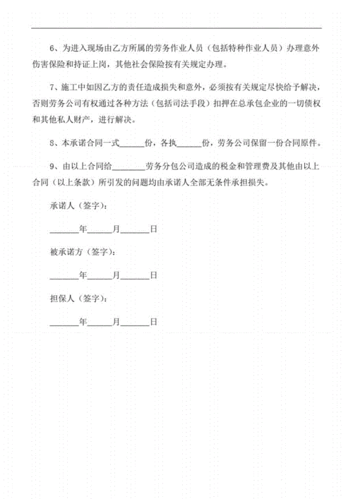 劳动者承诺书 效力-劳动合同承诺书模板-第3张图片-马瑞范文网