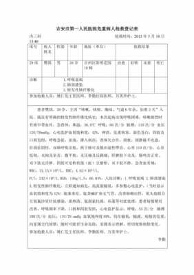 病房患者抢救记录书写模板,病房抢救工作制度 -第1张图片-马瑞范文网