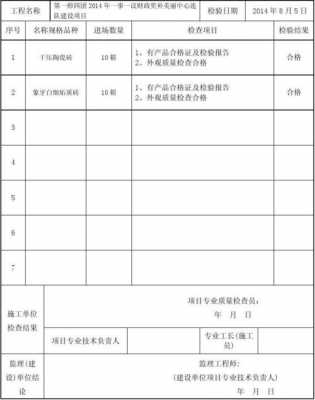 塑料件验收记录模板_塑料件验收记录模板图片-第3张图片-马瑞范文网