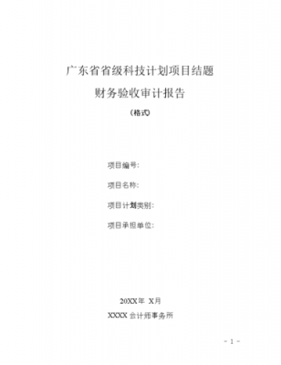  审计报告验收报告模板「工程验收审计报告」-第3张图片-马瑞范文网