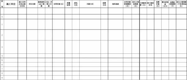 资金支付台账模板_资金支付情况表-第1张图片-马瑞范文网