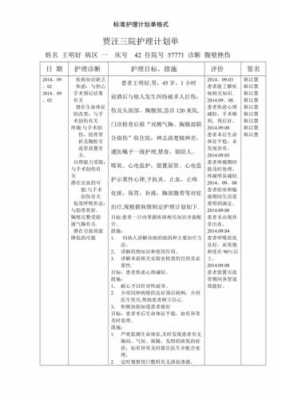 心内科护理年度工作计划-心内护理计划单模板-第3张图片-马瑞范文网