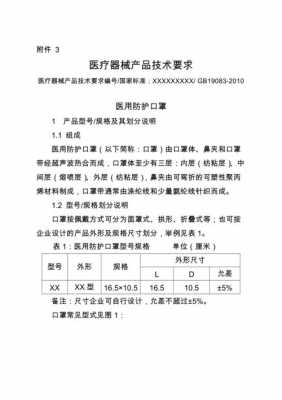 医疗器械产品技术模板（医疗器械产品的技术要求）-第1张图片-马瑞范文网