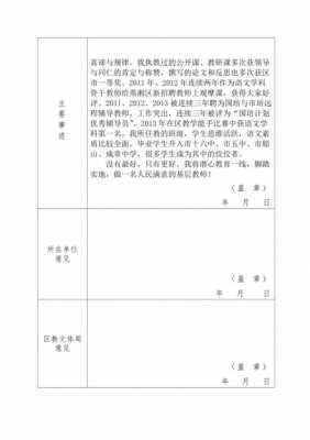  优秀教职工申请模板「优秀教职工推荐表怎么写」-第2张图片-马瑞范文网