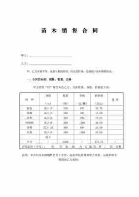 苗木购销合同免费下载 苗木基地购销合同模板-第3张图片-马瑞范文网