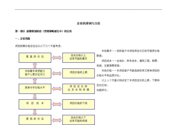 市场定价方案模板怎么写 市场定价方案模板-第2张图片-马瑞范文网