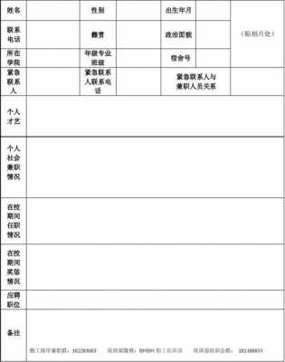  简历模板兼职「兼职简历表」-第3张图片-马瑞范文网