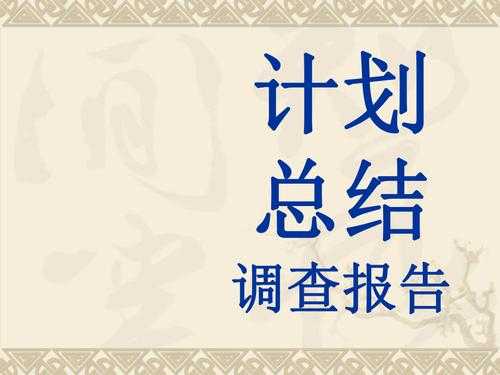 调查报告计划总结模板-第3张图片-马瑞范文网