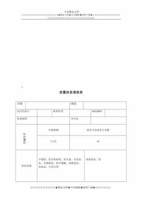  质量问题调查表模板「质量调查报告范文」-第1张图片-马瑞范文网