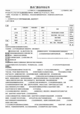 景点门票合作协议-旅游门票合作合同模板-第3张图片-马瑞范文网