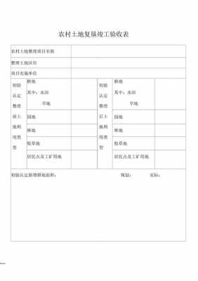 小型农田验收报告模板,农田验收规范 -第3张图片-马瑞范文网