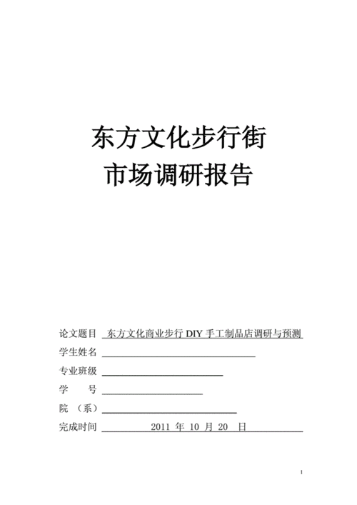 商业街市调报告-第3张图片-马瑞范文网