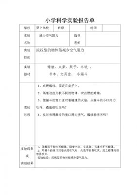 小学实验室报告模板,小学实验室报告模板图片 -第2张图片-马瑞范文网