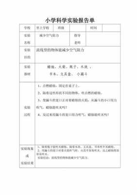 小学实验室报告模板,小学实验室报告模板图片 -第3张图片-马瑞范文网