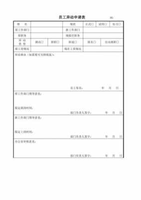 人员异动表模板-第1张图片-马瑞范文网