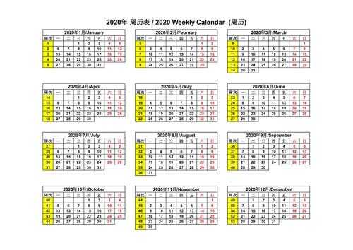  2017周历模板「2020周历表pdf」-第3张图片-马瑞范文网