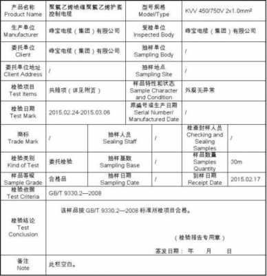 电缆材质证明模板（电缆材质证明模板图片）-第2张图片-马瑞范文网