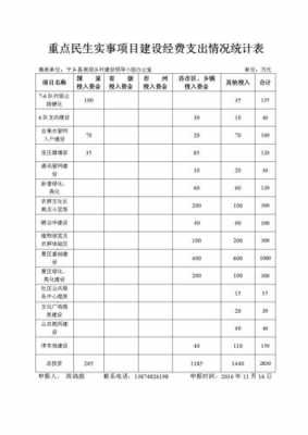 经费统计分析报告模板,统计经费支出计划 -第3张图片-马瑞范文网