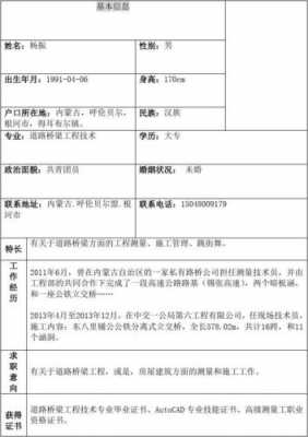 福建高速简历模板_福建省高速公路集团校园招聘-第3张图片-马瑞范文网