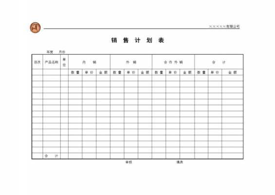 销售企划书表格模板怎么做-第1张图片-马瑞范文网