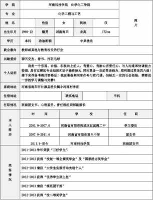 个人应聘简历表模板-免费的个人简历模板应聘版-第2张图片-马瑞范文网