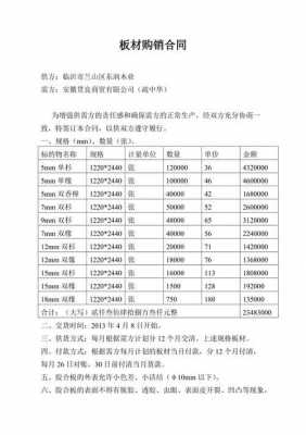 板材合同书-第1张图片-马瑞范文网