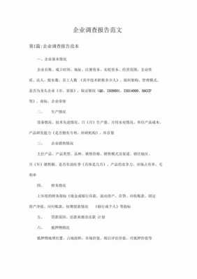 企业调研报告怎么写共8篇 济宁企业调研报告模板-第2张图片-马瑞范文网