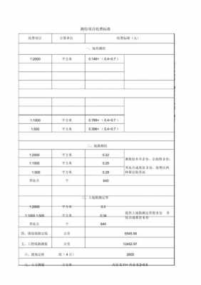 土方测绘报告模板,土方测绘收费标准2017版 -第2张图片-马瑞范文网