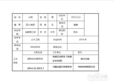 本职工作怎么填-本职工作模板-第3张图片-马瑞范文网