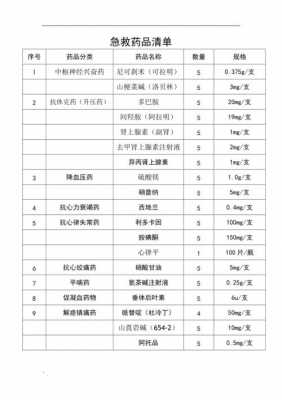 医院用药清单模板-第1张图片-马瑞范文网