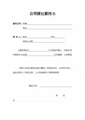  公司代理商授权书模板「公司代理授权委托书范本」-第2张图片-马瑞范文网