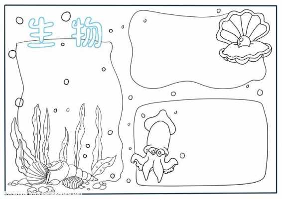 生物小报图片模板下载,生物小报模板手绘 -第2张图片-马瑞范文网