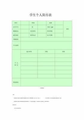 参赛简历表格-学生比赛简历模板-第3张图片-马瑞范文网