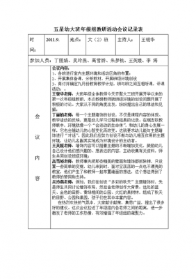 教研研讨会记录模板范文 教研研讨会记录模板-第3张图片-马瑞范文网