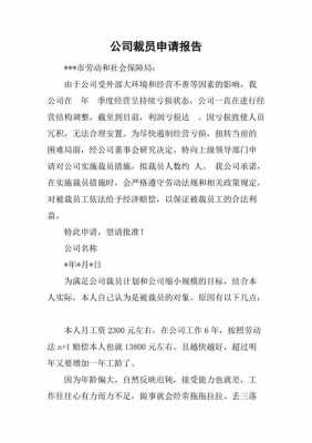 公司裁员备案报告模板下载 公司裁员备案报告模板-第1张图片-马瑞范文网