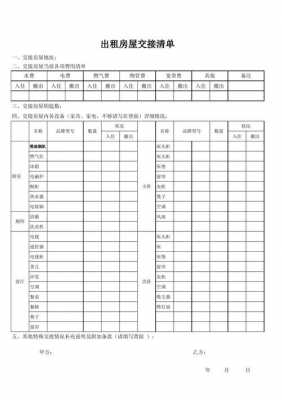 出租商铺交接清单模板_商铺交接表-第3张图片-马瑞范文网