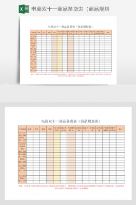 电商备货方案模板（电商如何计算备货量）-第2张图片-马瑞范文网