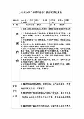 听课记录本模板_听课记录本模板表格-第3张图片-马瑞范文网