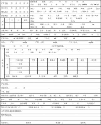 生孩子生产记录模板-第2张图片-马瑞范文网