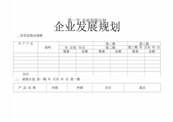 发展计划模板怎么写 发展计划模板-第3张图片-马瑞范文网