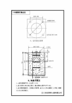 路灯基础模板怎么做,路灯基础做法图集下载 -第1张图片-马瑞范文网