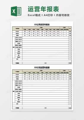 年终报表模板（年终报告模版）-第3张图片-马瑞范文网