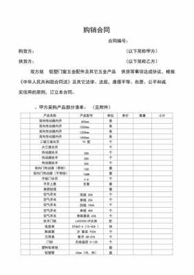 购买五金合同模板（购买五金合同模板范本）-第3张图片-马瑞范文网