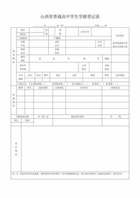 高三学籍表样本填好的板块-高三学籍完善部分模板-第1张图片-马瑞范文网