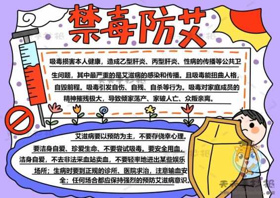 禁毒防艾手抄报模板,禁毒防艾手抄报模板简单 -第1张图片-马瑞范文网