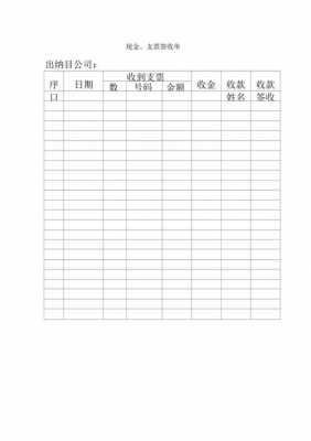  金钱签收单模板「现金签收单」-第3张图片-马瑞范文网