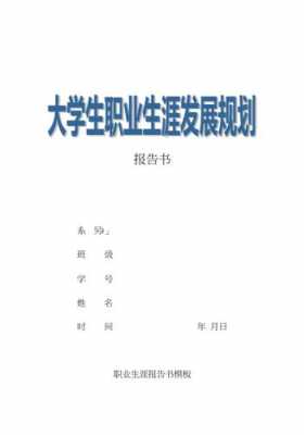  大学生职业涯规划模板「大学生职业生涯规划书模板及范文」-第2张图片-马瑞范文网