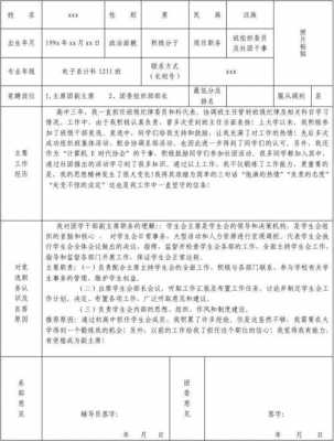 学生会干部推荐信模板（学生会干部推荐表个人简历怎么写）-第3张图片-马瑞范文网