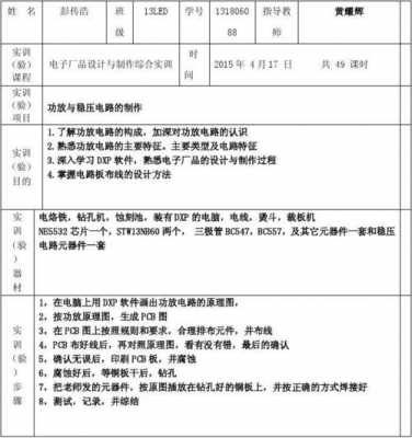 产品实训报告怎么写-产品实验报告模板下载-第2张图片-马瑞范文网