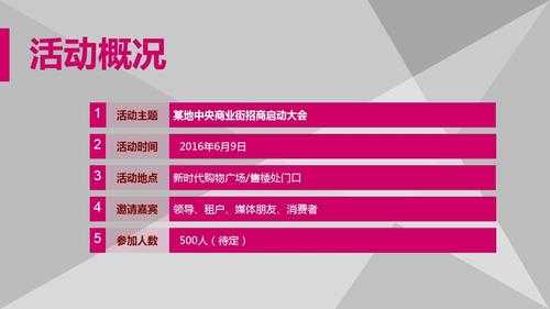 招商会活动方案 招商联谊策划书模板-第2张图片-马瑞范文网